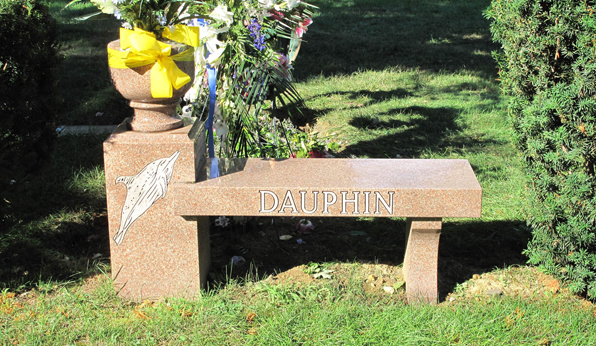 Memorial Granite Bench