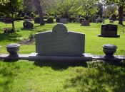 Chicago Custom Granite Memorial Example 4